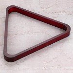 Wooden Billiard Ball Rack Set - Vintage Style