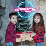 World Is Yours Neon Sign for Man Cave