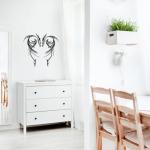 Dual Dragon Metal Wall Art for Man Cave