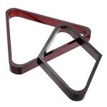 Wooden Billiard Ball Rack Set - Vintage Style