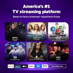 65-Inch Roku Smart TV with Enhanced Voice Remote