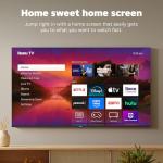 65-Inch Roku Smart TV with Enhanced Voice Remote