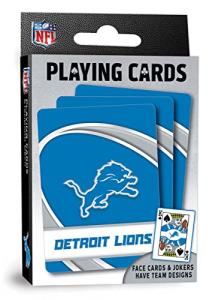 Detroit Lions NFL Playing Cards - Family Fun