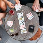 USA Gear Flexible Playing Cards Case with Clip