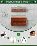 Wall Mount Pool Cue Holder for 6 Sticks