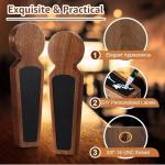 Wooden Beer Tap Handles with Chalkboard & Markers