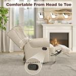 RoyalCraft Extra Large Swivel Recliner Chair