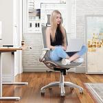 Ergonomic High Back Chair with Flip-Up Arms