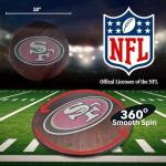 San Francisco 49ers 18” Wooden Lazy Susan