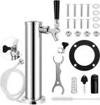 Single Tap Stainless Steel Draft Beer Tower