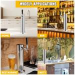 Single Tap Stainless Steel Draft Beer Tower