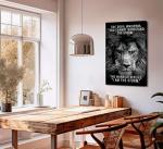 Lion Canvas Wall Art for Your Man Cave