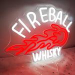 Whiskey Neon Wall Sign for Man Caves