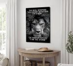 Lion Canvas Wall Art for Your Man Cave