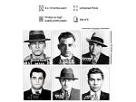 Mafia Mugshot Posters for Man Cave Decor