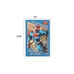 Superman Playing Card Wood Wall Decor for Man Cave