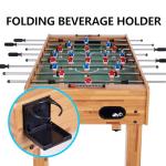 Portable 48in Foosball Table for Home Fun