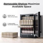 24-Inch Beverage Cooler with Glass Door