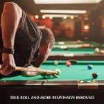 Marble-Swirl 16 Piece Billiard Ball Set