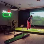 Golf Neon Wall Sign for Man Cave Decor
