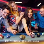 Marble-Swirl 16 Piece Billiard Ball Set