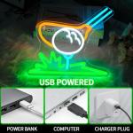 Golf Neon Wall Sign with Dimmable LED Lights