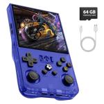R36MAX Retro Handheld Gaming Console with 64GB Games