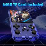 R36MAX Retro Handheld Gaming Console with 64GB Games