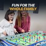 Hathaway Allure 48" Foosball Table - Black & Blue