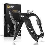 FUNBRO Multi-Tool Carabiner with Pocket Knife