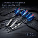 Viper Sidewinder 80% Tungsten Soft Tip Darts 18g