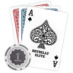 Brybelly 14-gram Gray Poker Chips - 50 Pack