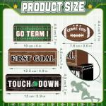 Game Day Football Tiered Tray Decor Set