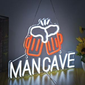 Dimmable Beer Neon Sign for Man Cave Decor
