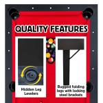 6 FT Portable Pool Table with Accessories