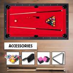 6 FT Portable Pool Table with Accessories