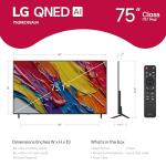 75-Inch LG QNED 4K Smart TV with Alexa