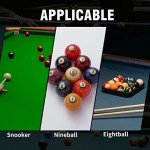 Set of 4 AKLOT 58" Canadian Maple Pool Cues