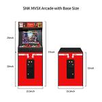 UNICO MVSX Arcade Machine with 50 Retro Games