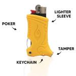 Toker Poker Mini Bic Keychain and Lighter Tool