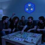 Neon DND Dice Game LED Light Sign