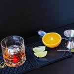 NobleSip 3-in-1 Bar Mat with Cutting Board