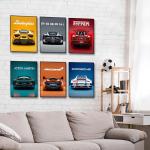 Supercar Racing Posters for Man Cave Walls