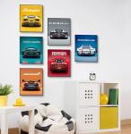 Supercar Racing Posters for Man Cave Walls