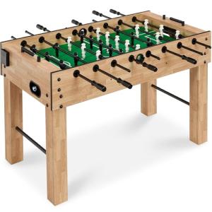 54 Inch Full-Size Foosball Table with Cup Holders