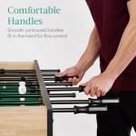 54 Inch Full-Size Foosball Table with Cup Holders