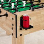 54 Inch Full-Size Foosball Table with Cup Holders
