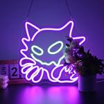 Anime Neon Wall Sign for Man Cave Decor