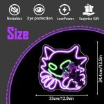 Anime Neon Wall Sign for Man Cave Decor