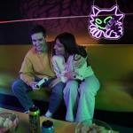 Anime Neon Wall Sign for Man Cave Decor